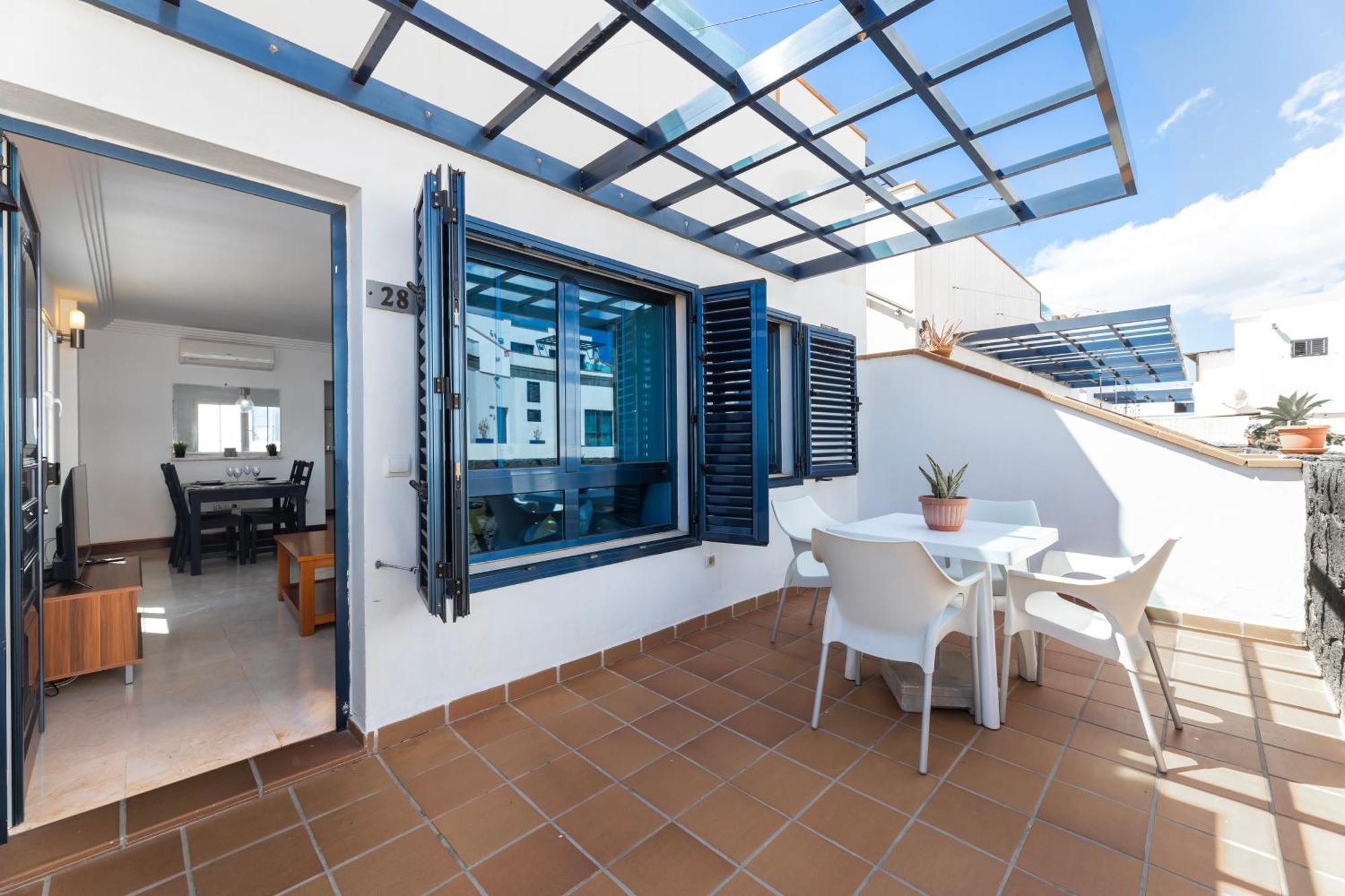 Home2Book Bright Casa Rocio Playa Honda, Terrace プラヤ・オンダ エクステリア 写真